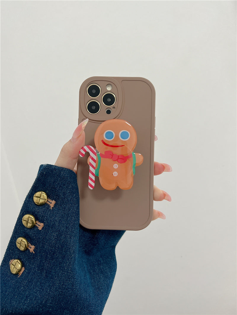 Gingerbread Joy 3D Christmas Phone Case