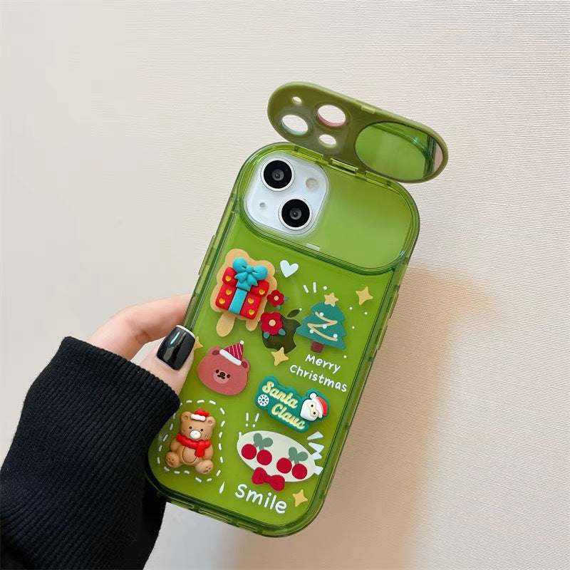 NOLVAREO™ Christmas 3D Charm iPhone Case — Limited Holiday Edition ✨